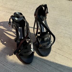 Jimmy choo leather pumps